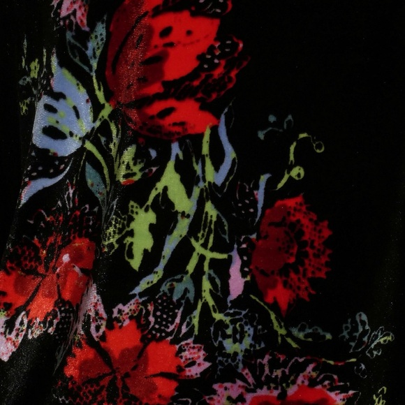 FREE PEOPLE | Velvet Floral Bodysuit - Picture 5 of 6